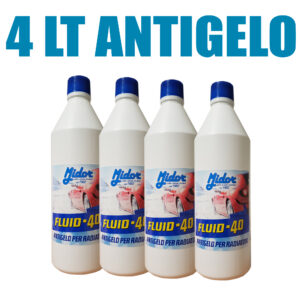 OFFERTA Antigelo FLUID -40° per radiatori 4 FLACONI DA 1 Kg