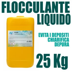 Flocculante liquido Coadiuvante della filtrazione di acque di piscina FLOC 25 KG