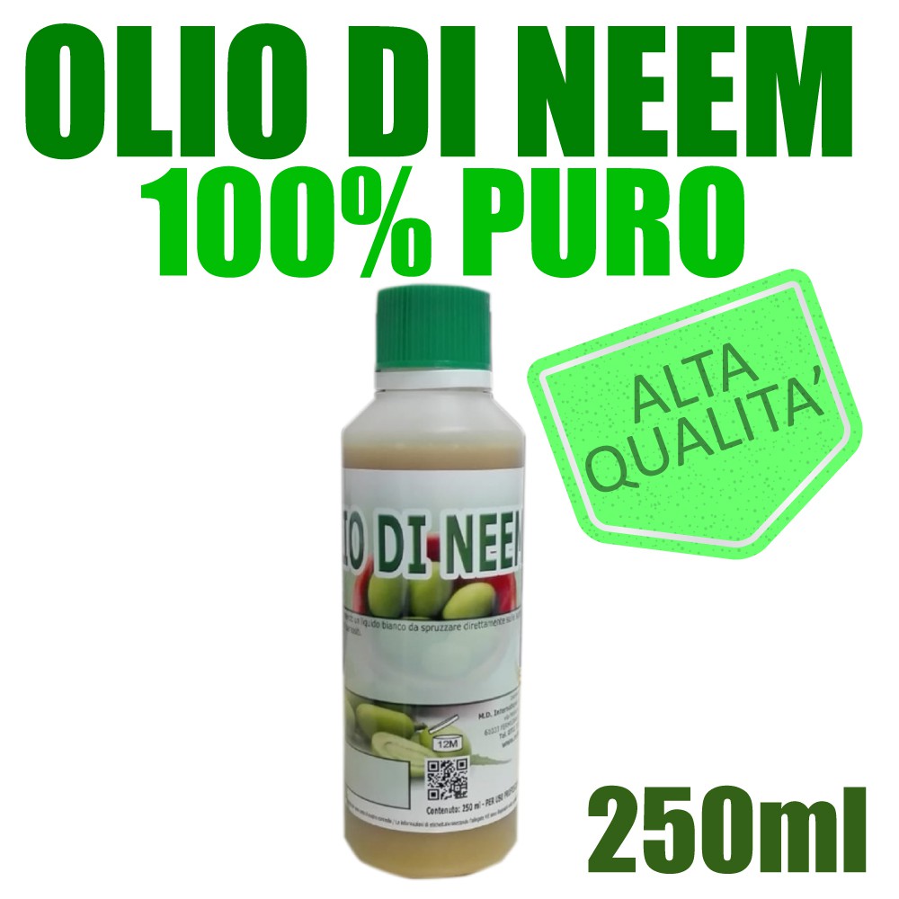 Olio di Neem puro EKO  Acquista Online Litri 30ml