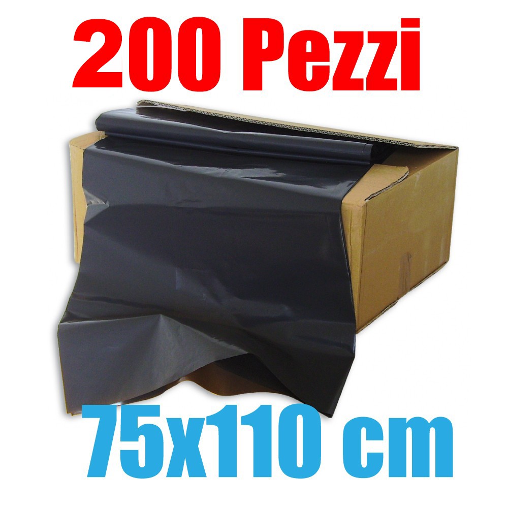 Sacco Pattumiera medio 55X70cm da 50 gr. Rotolo da 25 Pezzi