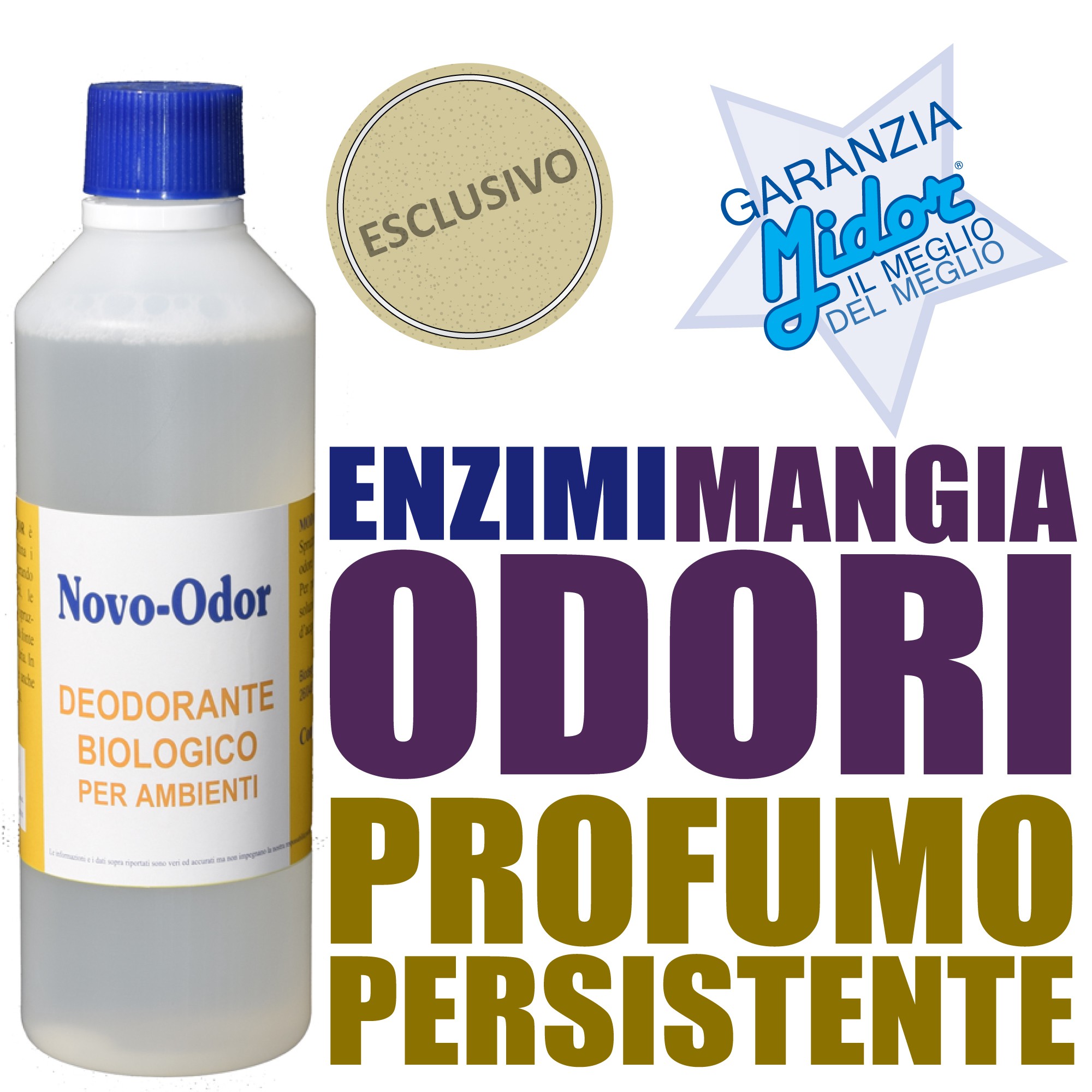 Deodorante per ambiente ECOLOGICO CON ENZIMI 0,5 Kg