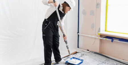 Come pulire pavimento dopo aver pittato