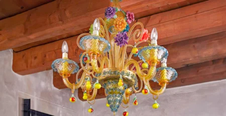 Come pulire i lampadari in vetro tipo Murano