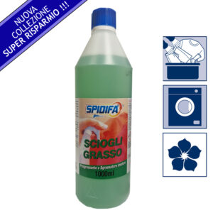 Smacchiatore Pretrattamento tessuti Sciogli Grasso Consumer Spidifà