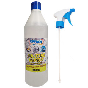 Pulitore Rapido Senza Risciaquo Lava lucida per vetri, laminati e specchi, Idrorepellente